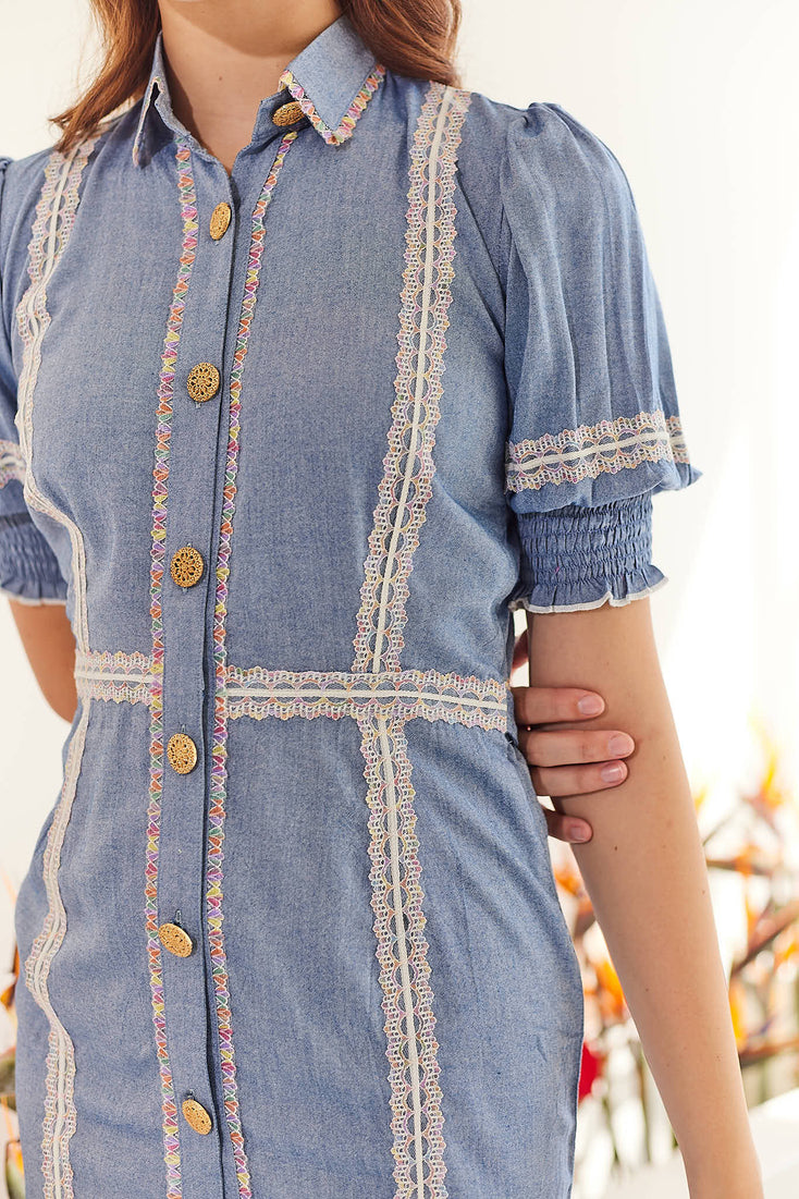Nilima shirt dress