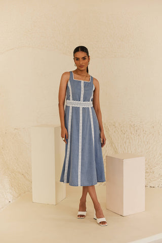 Hira midi dress