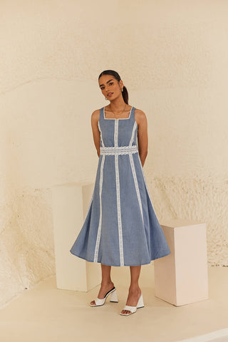 Hira midi dress