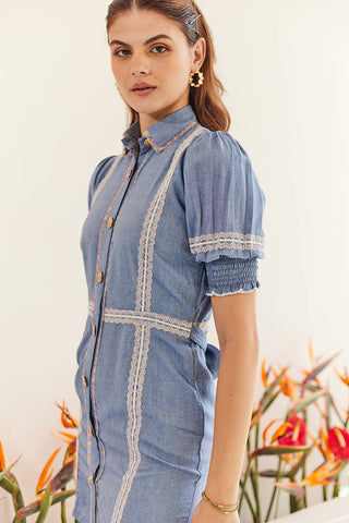 Nilima shirt dress
