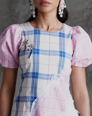 Sarika panelled dress