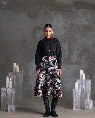 Kiran midi skirt