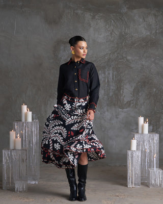 Kiran midi skirt
