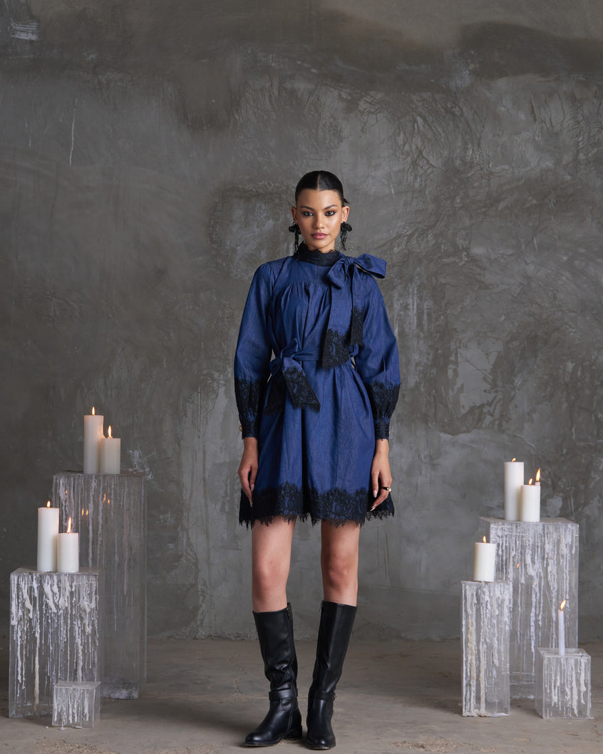 Tarana gathered dress