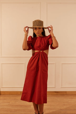 Gulmohar midi dress