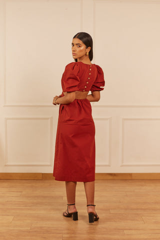 Gulmohar midi dress