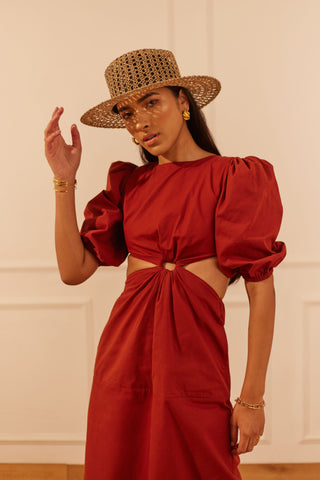 Gulmohar midi dress