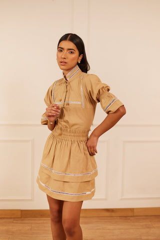 Pushp ruffled skirt