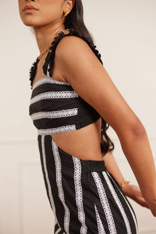 Champa cut-out mini dress